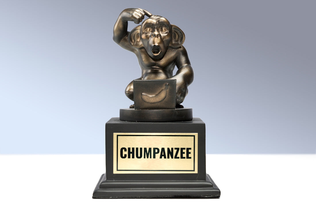 Fantasy Football Loser Trophy: 'Chumpanzee'